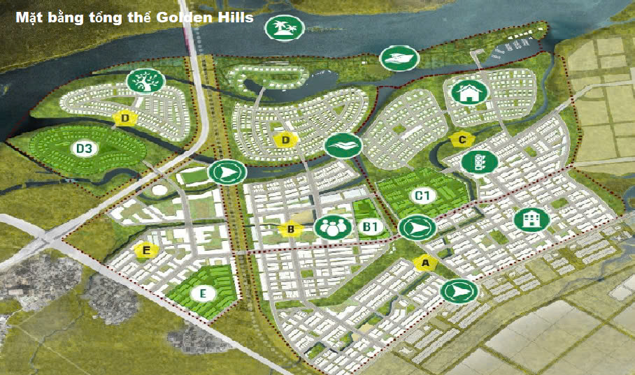 Mat Bang Golden Hills City
