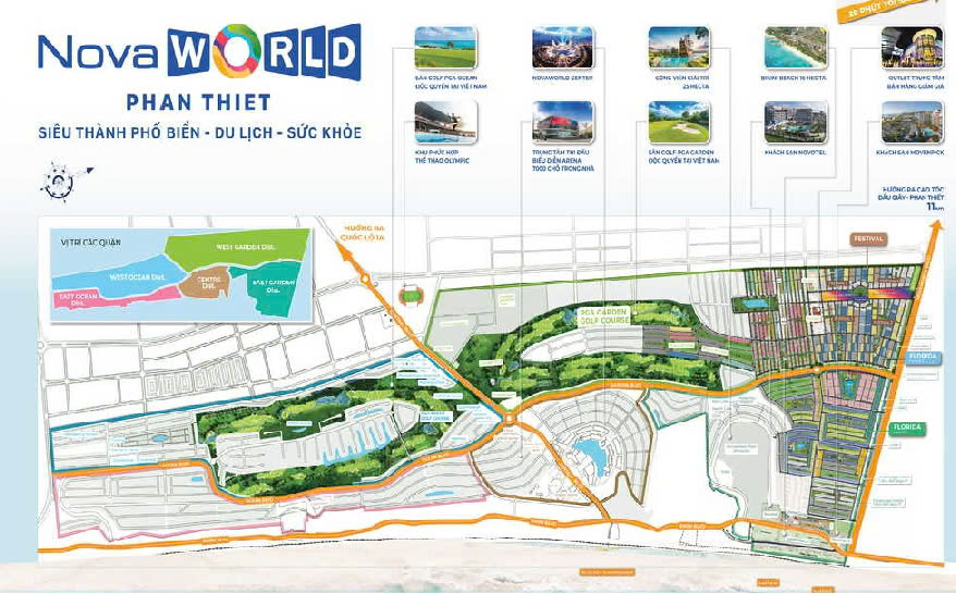 Mat Bang Novaworld Mũi Né - Marina City