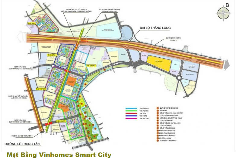 Mat Bang Vinhomes Smart City