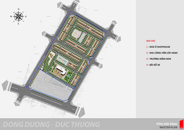 Mat bang dong Duong Residence