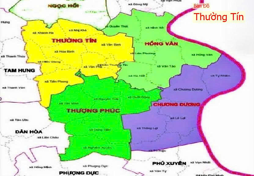 ban do 4 xa moi thuong tin