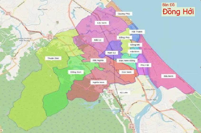 ban do dong hoi