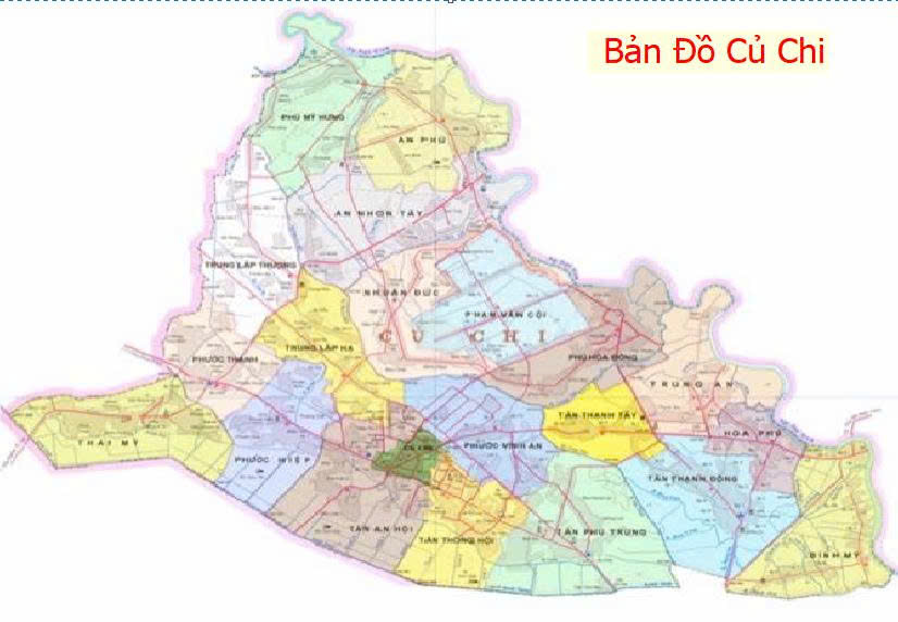 ban do huyen cu chi