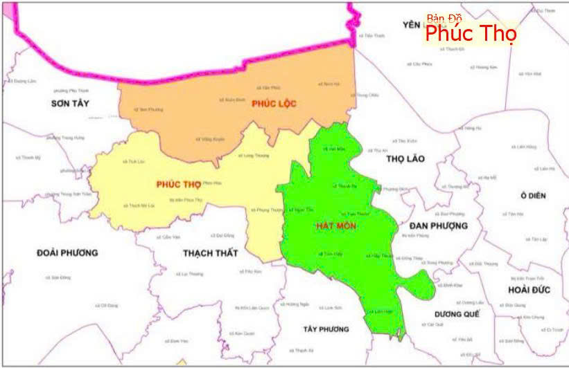 ban do huyen phuc tho
