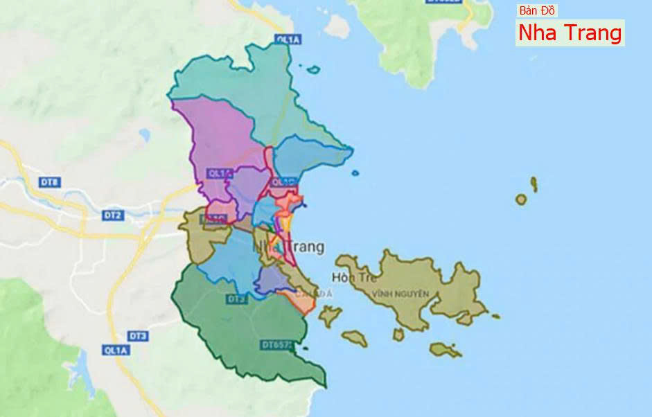 ban do nha trang