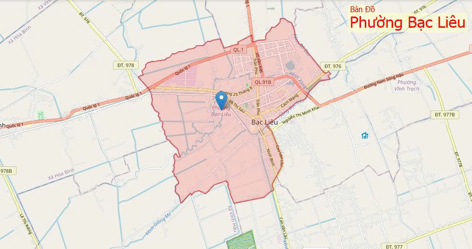 ban do phuong bac lieu