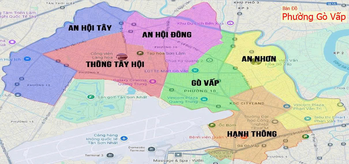 ban do phuong go vap