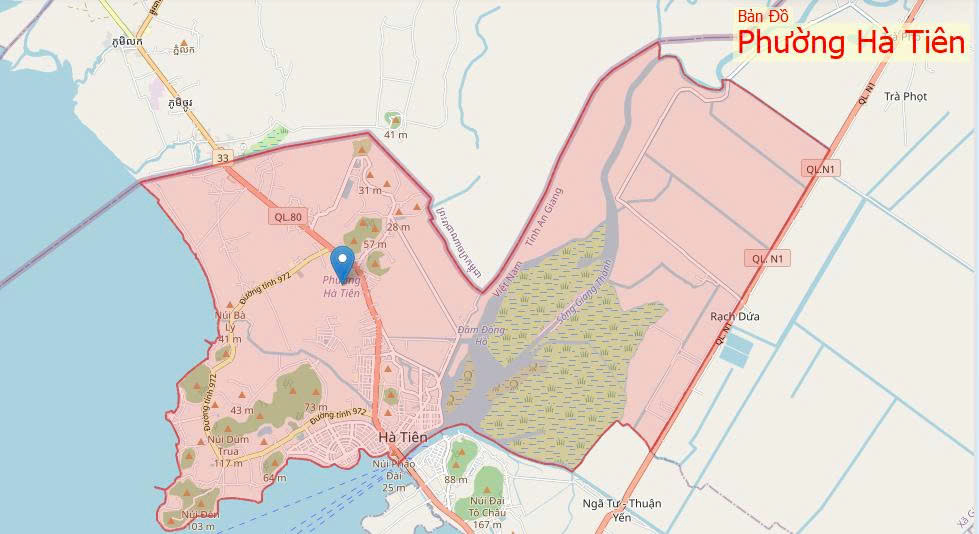 ban do phuong ha tien