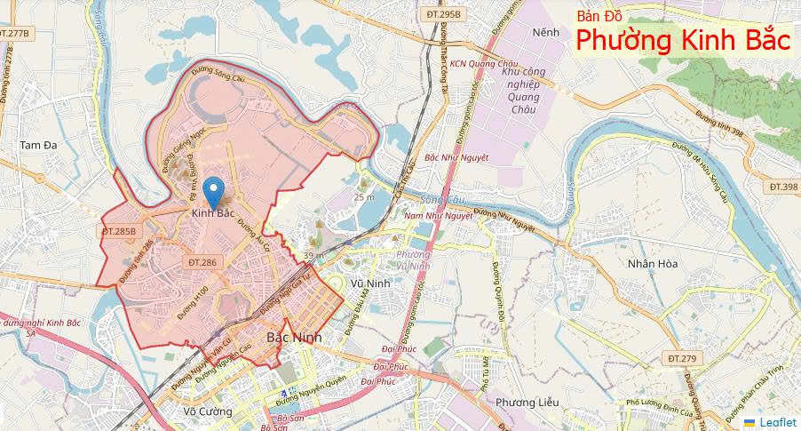 ban do phuong kinh bac