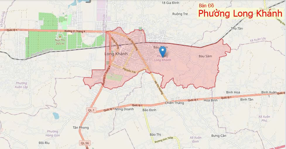 ban do phuong long khanh