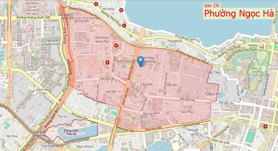 ban do phuong ngoc ha