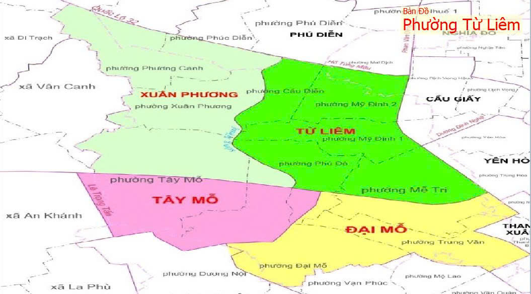 ban do phuong tu liem