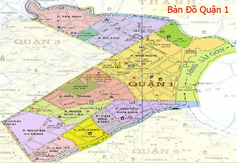 ban do quan 1