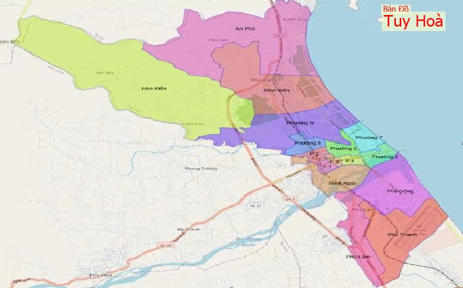 ban do tuy hoa