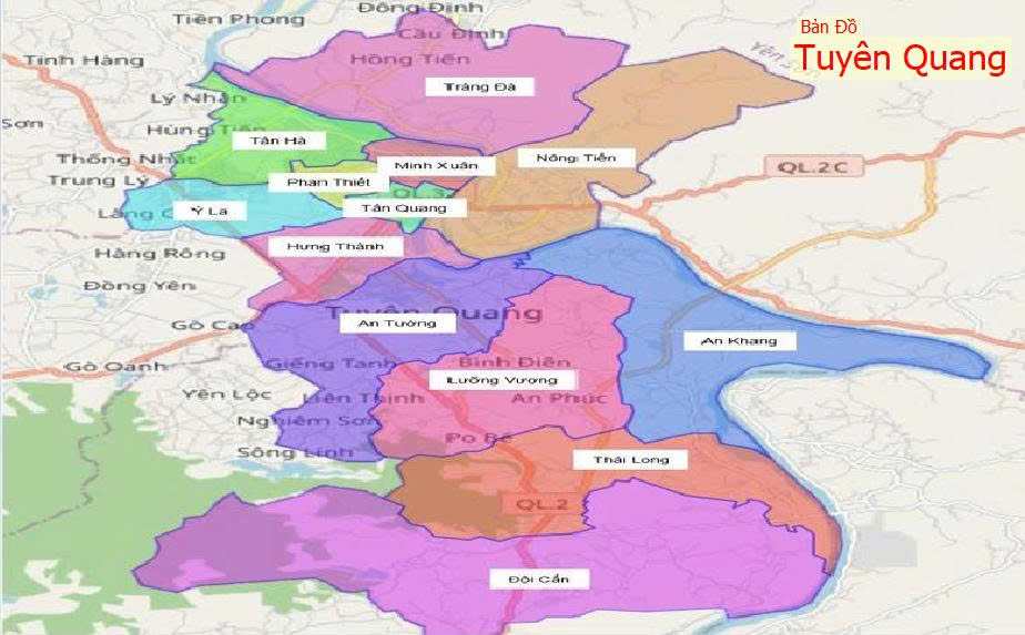 ban do tuyen quang
