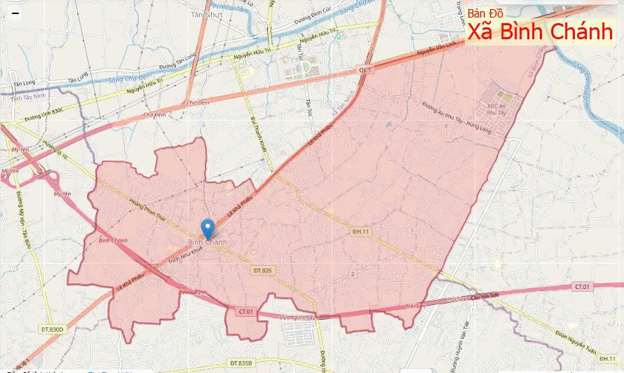 ban do xa binh chanh