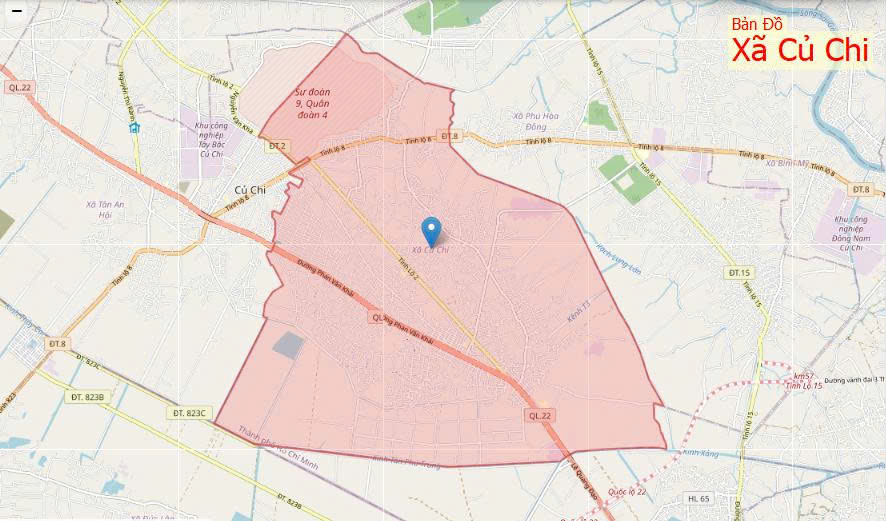 ban do xa cu chi