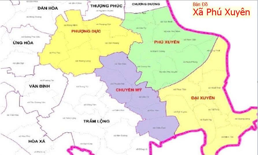 ban do xa phu xuyen