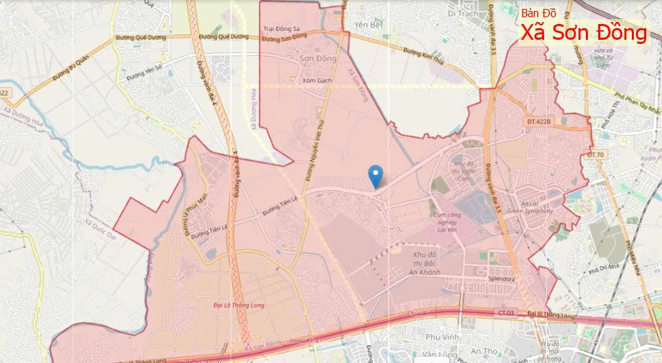 ban do xa son dong
