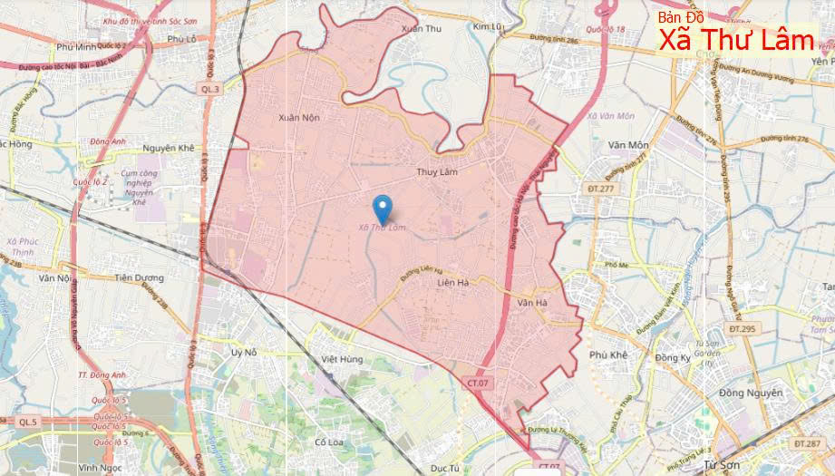 ban do xa thu lam