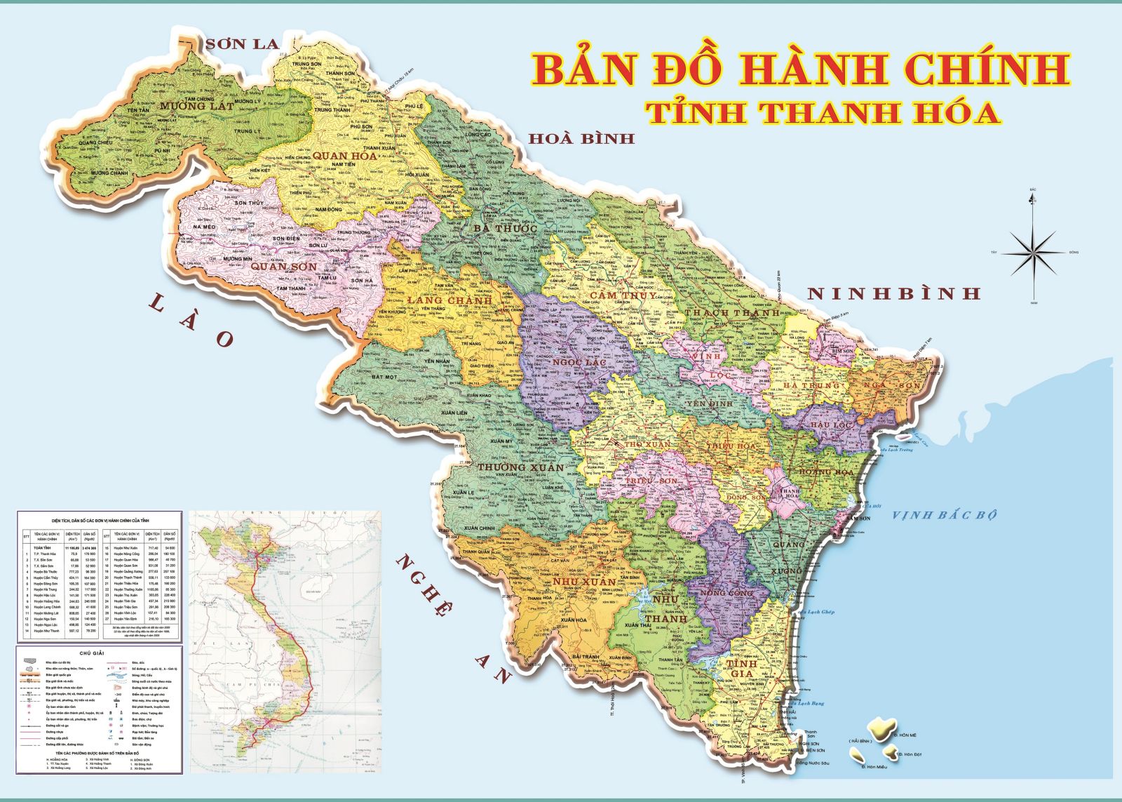 ban do hanh chinh thanh hoa