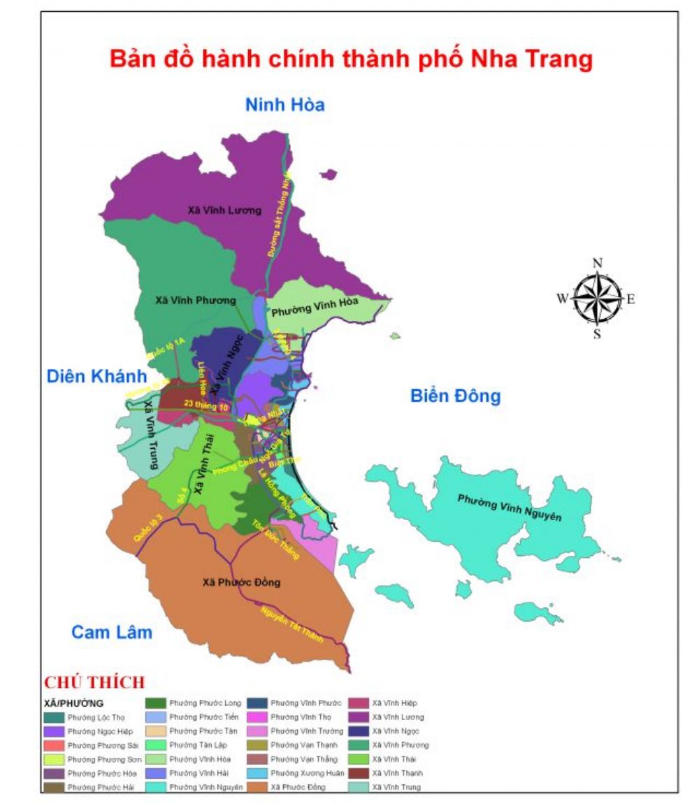 ban do hanh chinh thanh pho nha trang