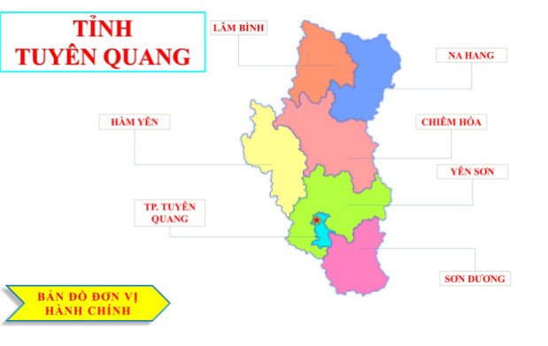 ban do hanh chinh tuyen quang