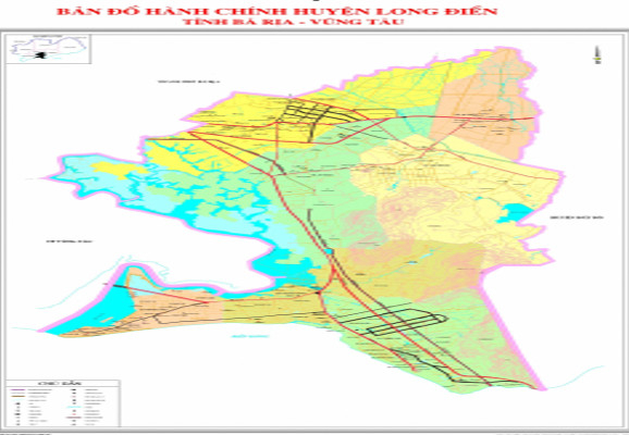 ban do hanh chinh huyen long dien