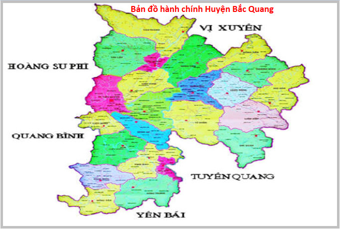 ban do hanh chinh huyen bac quang