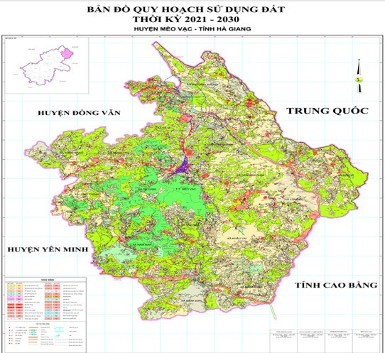 ban do hanh chinh huyen meo vac