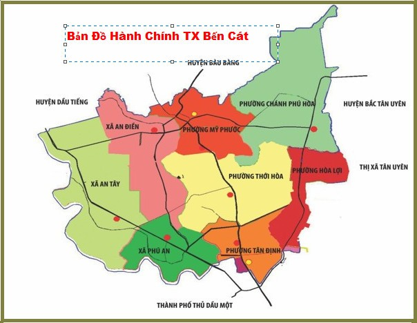 ban do hanh chinh thi xa ben cat