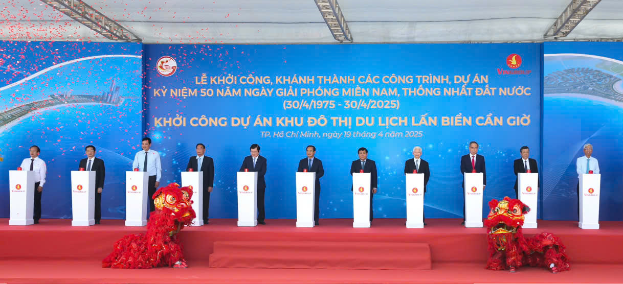 le khoi cong Vinhomes Green Paradise