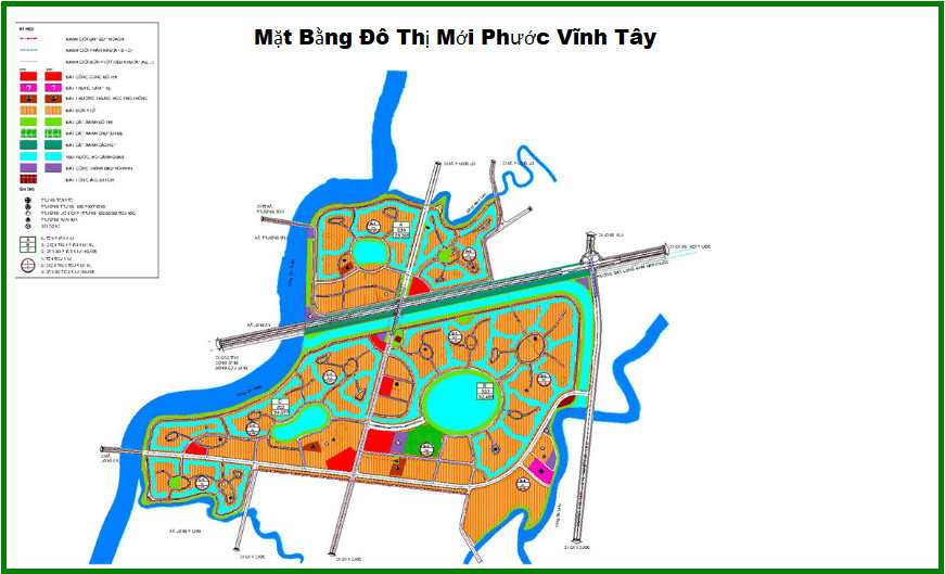 mat bang khu do thi phuoc vinh tay