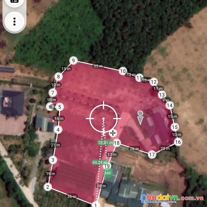 Chinh chủ nhờ bán 5500 m2 tại tt lương sơn giá 6 triệu/m2