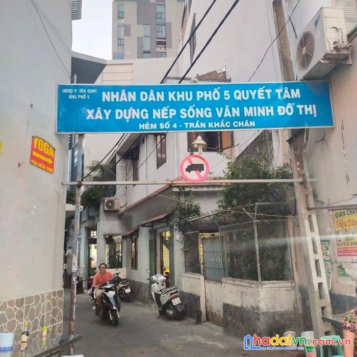 Hót hót hót bán nhà 2 mặt tiền hẻm đường trần quang khải - phường tân định - quận 1.