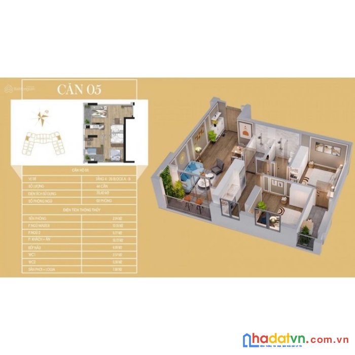 Cơ hội cuối cùng sở hữu quỹ căn ngoại giao 70.4 m2 dự án tecco diamond, ck và quà tặng lên tới 7%
