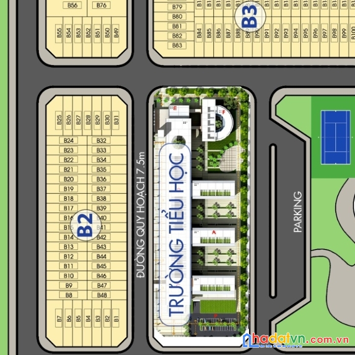 Bán nhà thô 3 tầng  khu b green city sạch đẹp