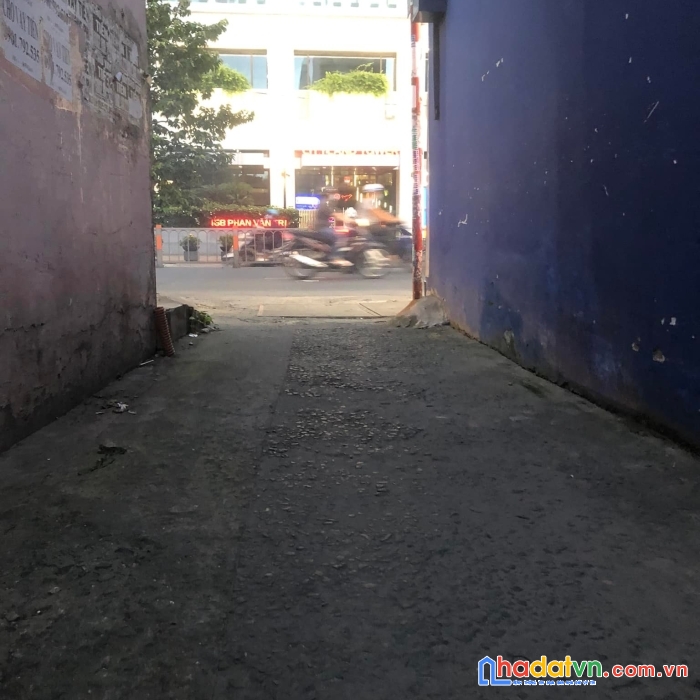 Ngay cityland phan văn trị - nhà cũ sơn sửa chút ở ngay – dt 17m2 1t1l - cách mặt tiền 100m - nở