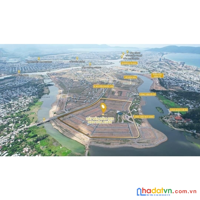 Đất nền đã có sổ cực * hot* 3 mặt sông tại trung tâm đà nẵng