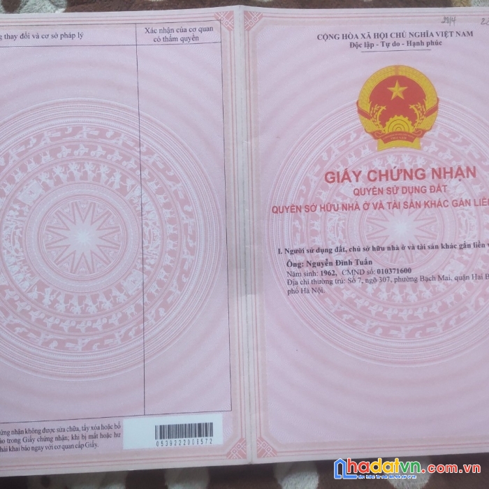 Cc cần bán lô đất đẹp - lô góc 2 mặt tiền tại huyện lạc thủy - tỉnh hòa bình