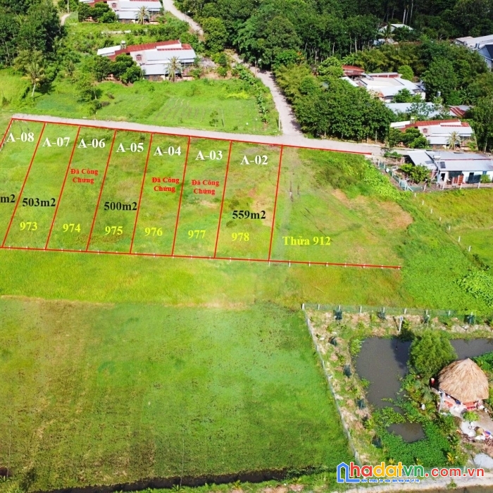 Bán đất vườn 500m2 đường nguyễn thị rành, củ chi