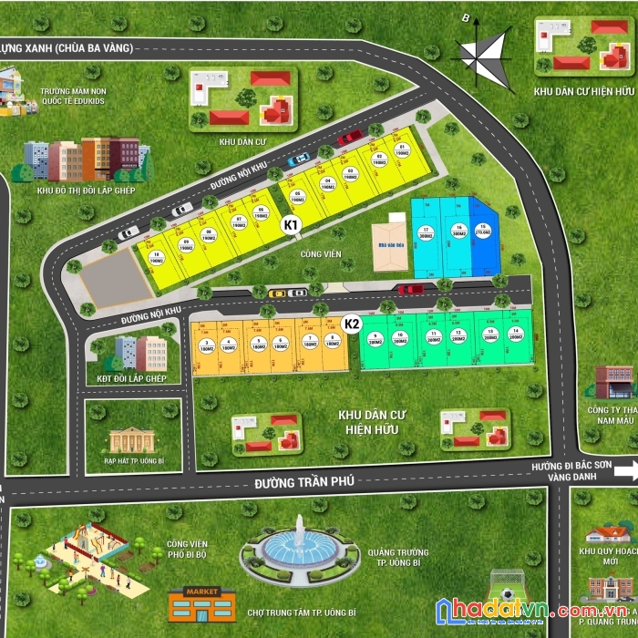 Dự án đồi lắp ghép uông bí