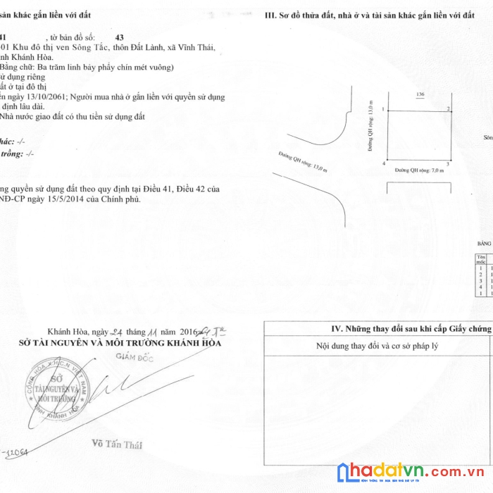 Bán đất biệt thự view sông tắc vĩnh thái nha trang