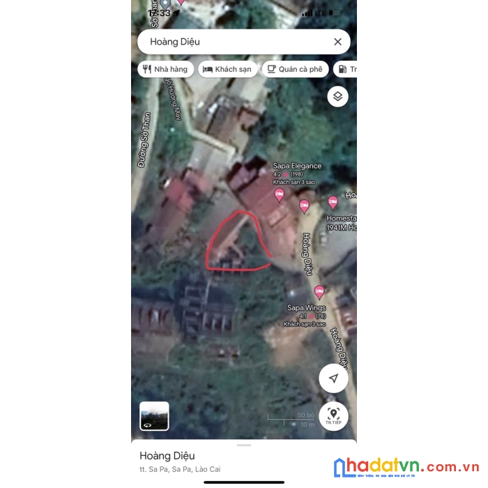 Bán đất trung tâm sapa 328m2