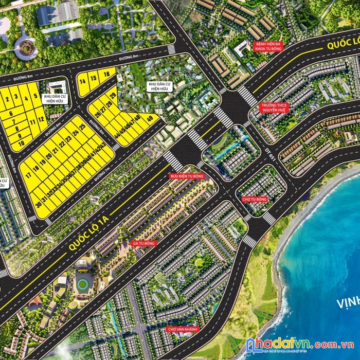 Duy nhất 5 nền giá tốt nhất thị trường ngay khu kinh tế vân phong