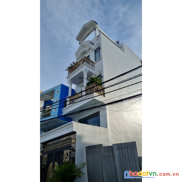 Bán biệt thự hẻm thông 7m, liên khu 5-6, dt 66m2, 5t, 6p, sát chợ