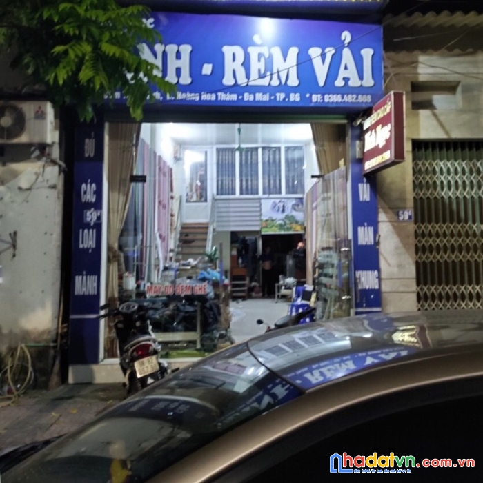Chính chủ bán nhà mặt phố hoàng hoa thám, thành phố bắc giang
