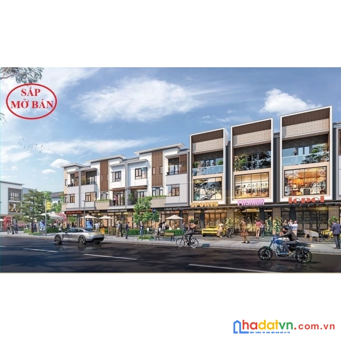Chỉ từ 4 tỷ sở hữu ngay nhà phố shophouse 3 mặt tiền tại đại đô thị vsip 160ha tp từ sơn