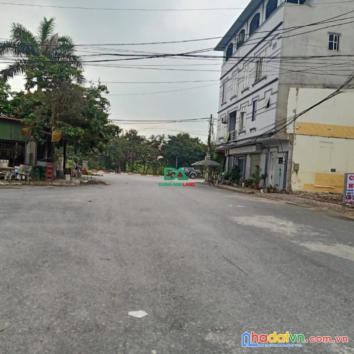 Bán đất kinh doanh vĩnh ngọc đông anh hà nội 53.9m ngọc chi chân cầu nhật tân