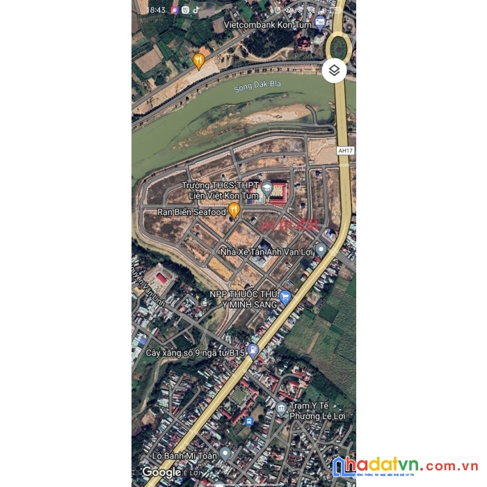 Bán đất full thổ cư tại khu đô thị bậc nhất kon tum nam đak la – thành phố kon tum